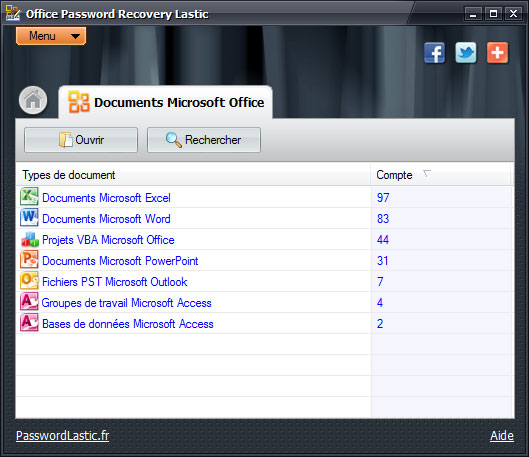 Office Password Recovery Lastic